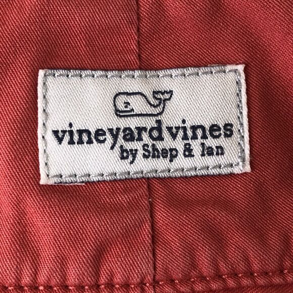 Vineyard Vines Men's 100% Cotton Club Short Nantucket Red Pink • Size 30 - Picture 10 of 15